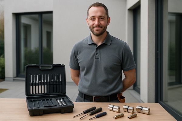 Gereedschapskoffer van de slotenmaker — Slotenmaker Victor